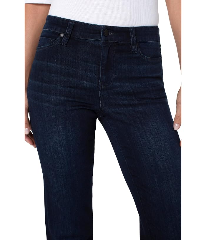 Liverpool Los Angeles Petite Kennedy Straight Mid-Rise Silky Soft Dual FX Denim - Image 3