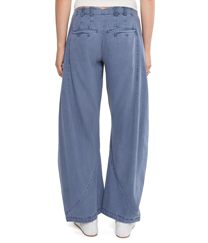 Free People Spotlight Washed Barrel Chino Trousers - Image 4