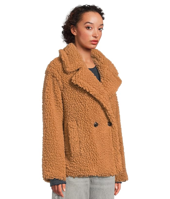 UGG Gertrude Short Teddy Coat - Image 2