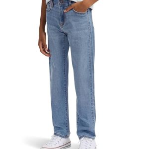 abercrombie kids Straight Fit Jeans (Big Kid)