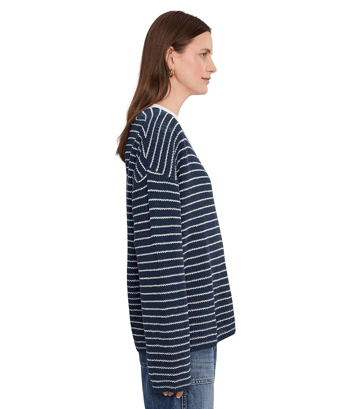 Faherty Miramar Linen Deep V Sweater - Image 3