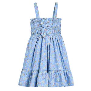 Janie and Jack Ditsy Floral Smocked Dress (Toddler/Little Kid/Big Kid)