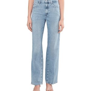 7 For All Mankind Stovepipe Straight in Iris
