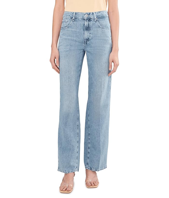 7 For All Mankind Stovepipe Straight in Iris