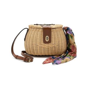 Patricia Nash Duronia Basket with French Hydrangeas Scarf