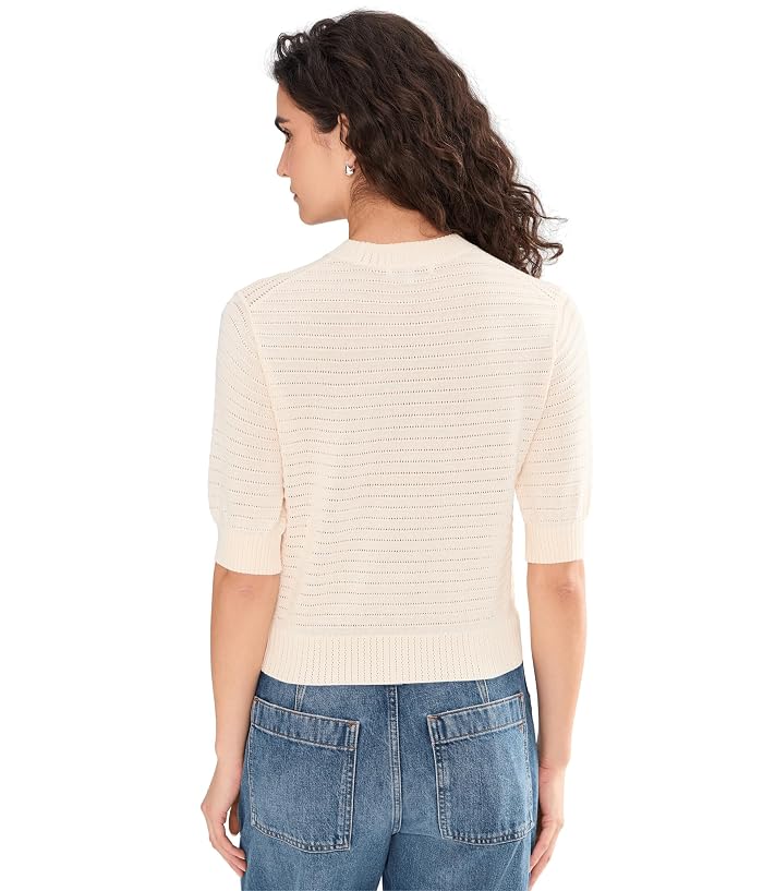 Madewell Ella Stitch Tee- Solid - Image 4