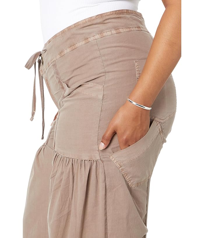 XCVI Willowy Wide Leg Stretch Poplin Pant - Image 3
