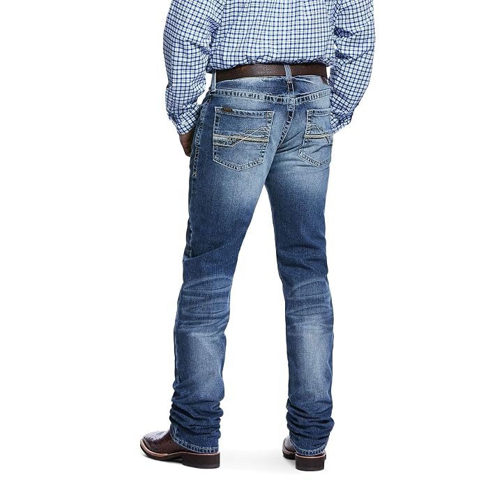 Ariat M4 Low Rise Stackable Straight Leg Jeans in Dakota - Image 2