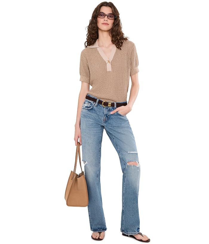7 For All Mankind Low Straight in Wave - Image 2