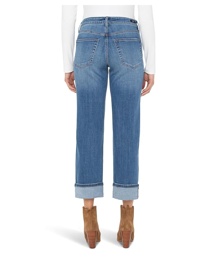 Liverpool Los Angeles Marley Mid-Rise Girlfriend Cuffed Jeans 30" Uncuffed/ 27" Cuffed Inseam - Image 2