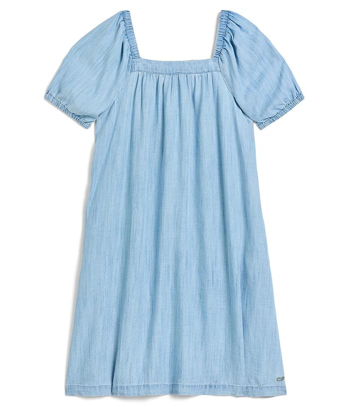 Vineyard Vines Kids Serena Chambray Dress (Big Kid) - Image 4