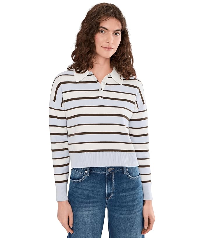 525 america Seraphina Cropped Rugby Pullover