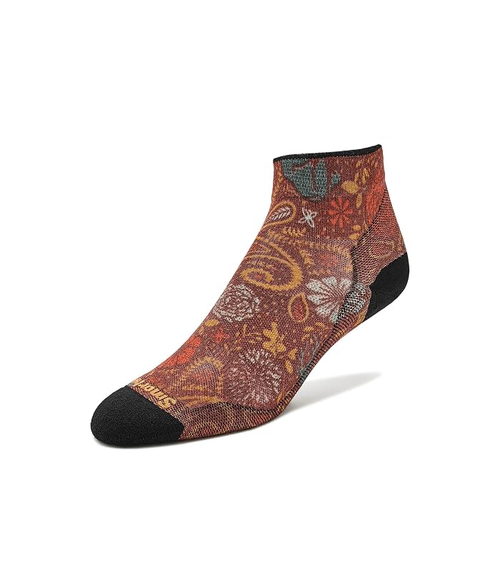 Smartwool Bike Zero Cushion Paisley Print Ankle Socks
