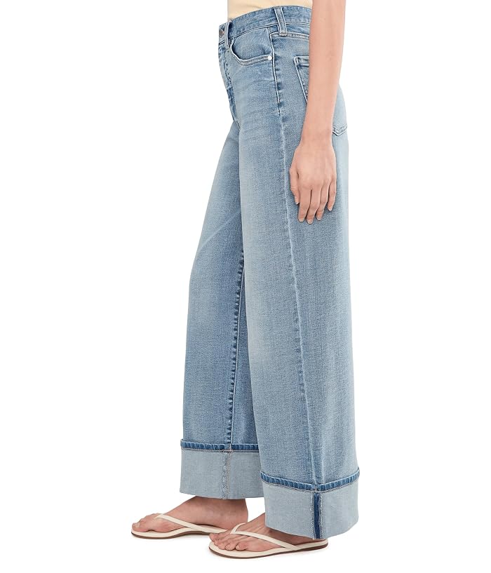 Liverpool Los Angeles Morgan High-Rise Cuffed Wide Leg Jeans 30" Inseam - Image 3