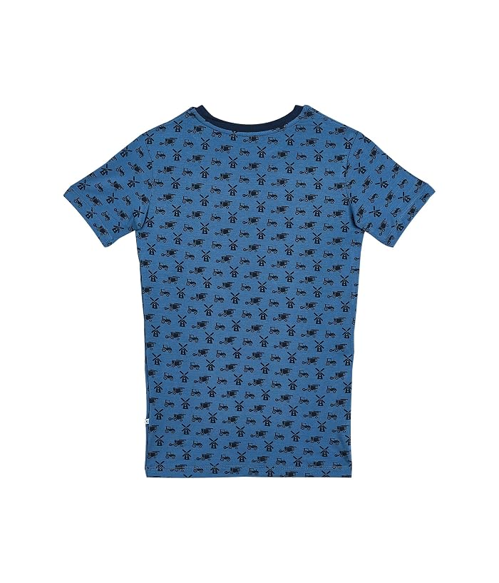 Kickee Pants Kids Print Short Sleeve Pajama Set (Toddler/Little Kid/Big Kid) - Image 2