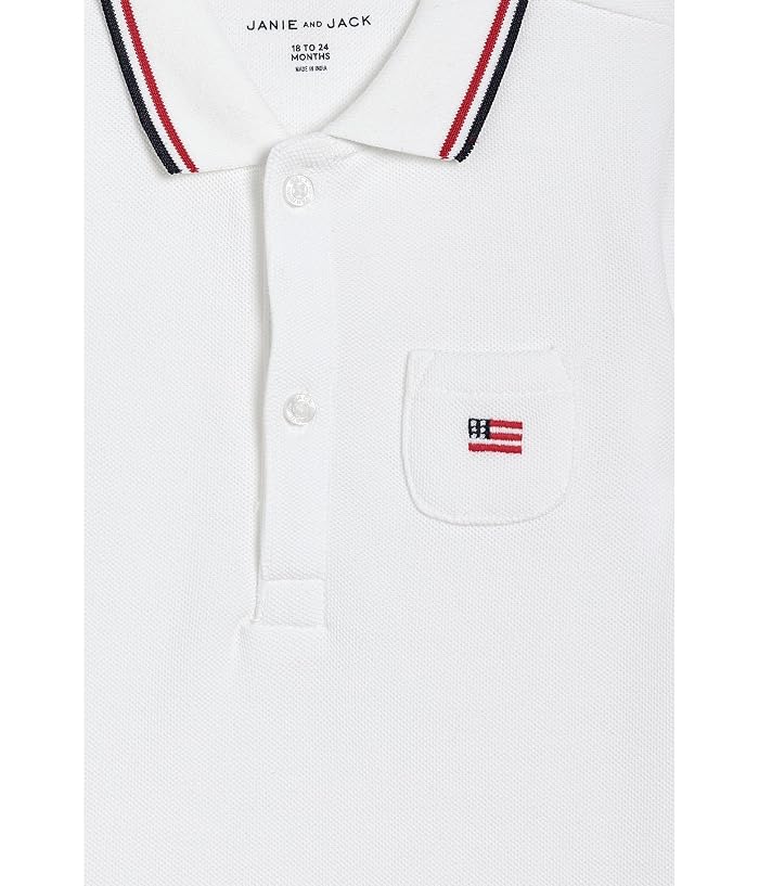 Janie and Jack Flag Icon Bodysuit (Infant) - Image 3