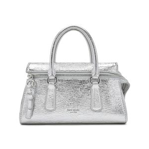 Kate Spade New York Bond Crinkle Metallic Leather Mini Bag