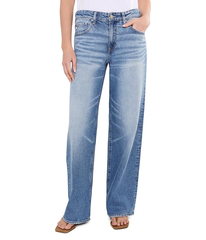 AG Jeans Adria Low-Rise Wide Leg Jeans
