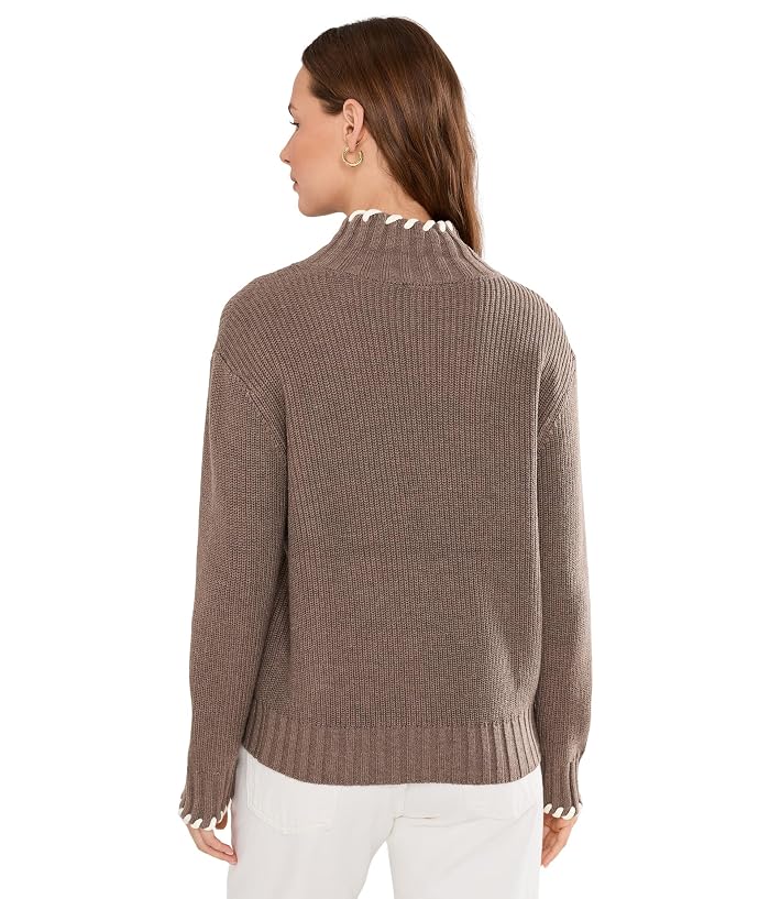 Vince Camuto Turtle Neck with Whip Stitch - Image 4
