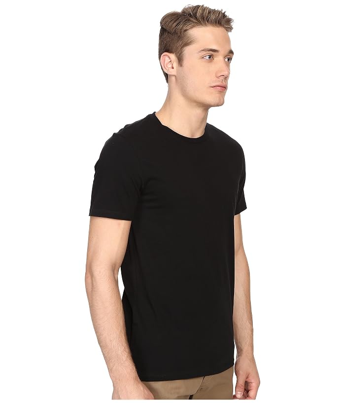 Vince Short Sleeve Pima Cotton Crew Neck Shirt - Image 4