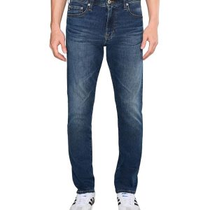 AG Jeans Everett Slim Straight Jeans in Blue Train