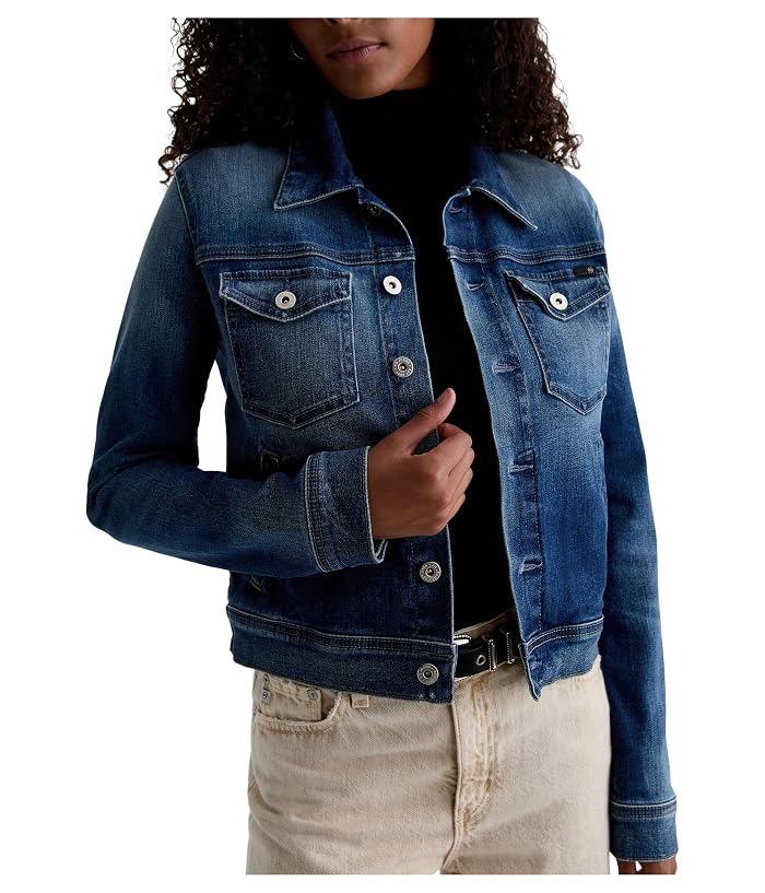 AG Jeans Robyn Fitted Denim Jacket - Image 3
