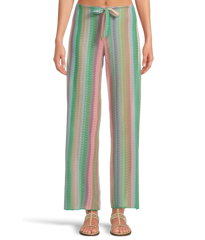 BECCA Beach Side Crochet Split Leg Pants