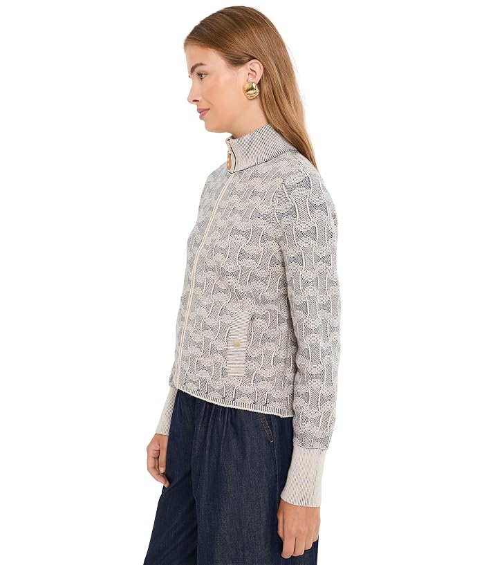 NIC+ZOE Petite Dapper Swirl Knit Jacket - Image 3