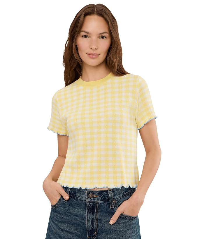 525 america Poppy Lettuce Edge Sweater Tee