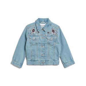 abercrombie kids Embroidered Denim Jacket (Little Kid/Big Kid)