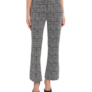 Liverpool Los Angeles Mid-Rise Ankle Flare Trousers w/ Slit Hem