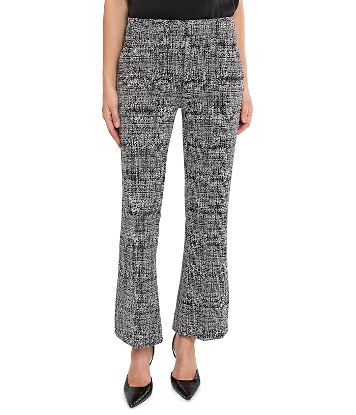 Liverpool Los Angeles Mid-Rise Ankle Flare Trousers w/ Slit Hem