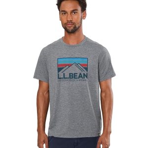 L.L.Bean Everyday SunSmart Tee Short Sleeve Graphic