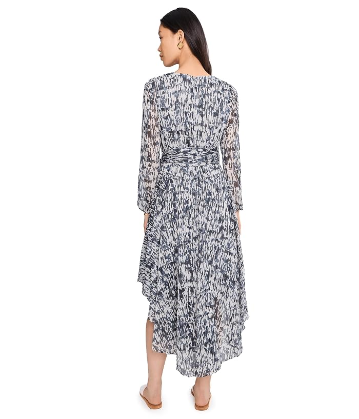 Vince Camuto V-Neck Tie Waist Maxi Dress - Image 4