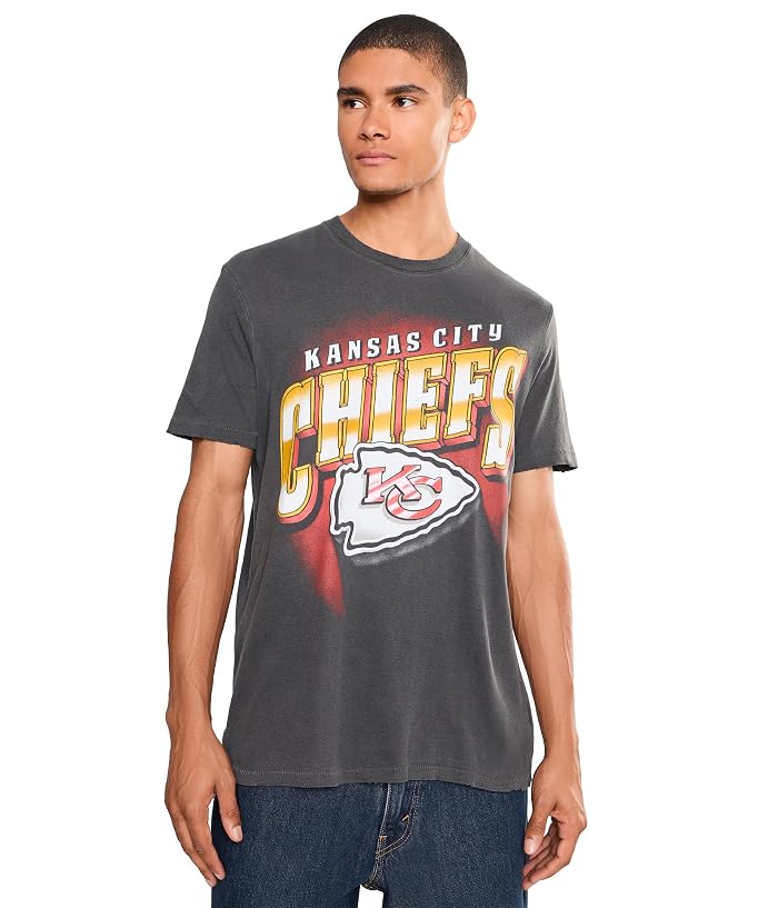 Junk Food Clothing NFL Kansas City Chiefs Shadow Vintage Tee