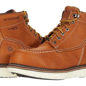 Wolverine I-90 DuraShocks Moc-Toe CarbonMAX 6" Work Boot