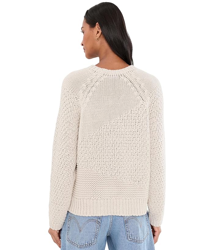Eileen Fisher Petite Peruvian Organic Cotton Cord Crew Neck Sweater - Image 4
