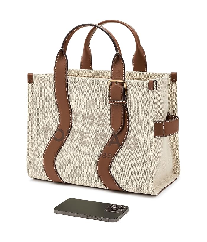 Marc Jacobs The Wavy Canvas Medium Tote Bag - Image 3