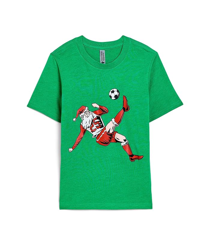 ChalkTalk SPORTS Soccer Short Sleeve T-Shirt - Soccer Santa - Image 4