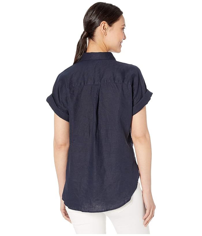 Lauren Ralph Lauren Linen Dolman-Sleeve Shirt - Image 3