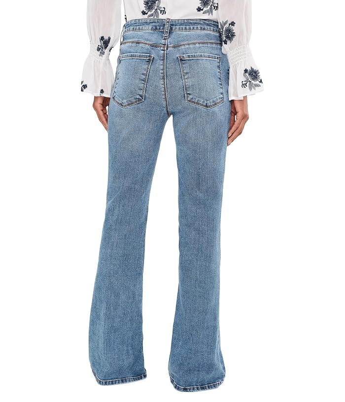 KUT from the Kloth Ana High Rise Fab Ab Flare-Baby Dn All Over - Image 4