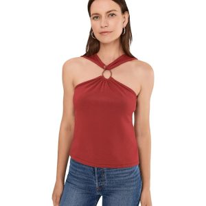 Vince Camuto Tank with Metal Ring Detail
