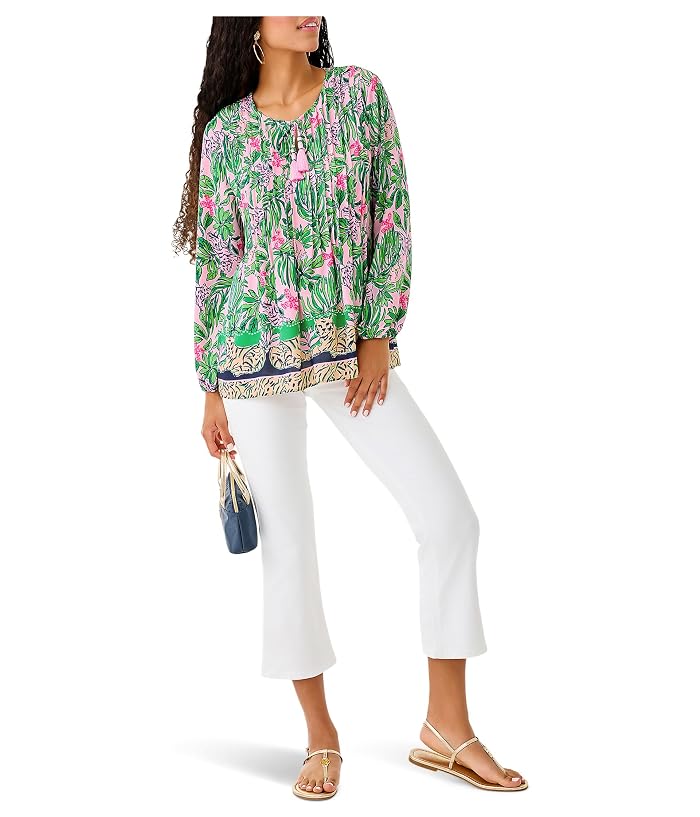 Lilly Pulitzer Marilina Long Sleeve Tuni - Image 4
