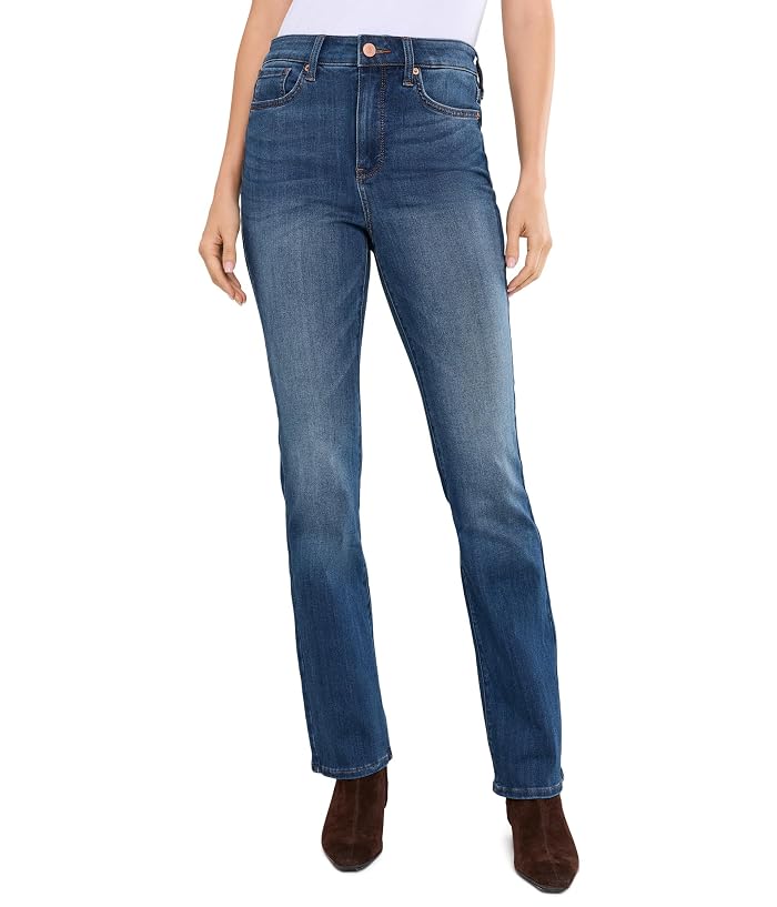 NYDJ High-Rise Billie Mini Bootcut Jeans