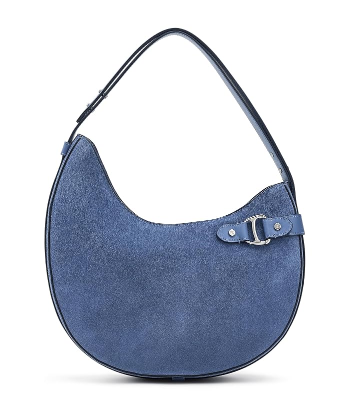 Lauren Ralph Lauren Suede Large Tasha Shoulder Bag