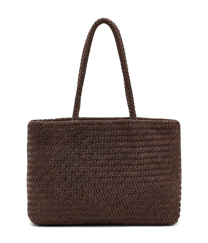 Madewell Suede Handwoven Leather Tote