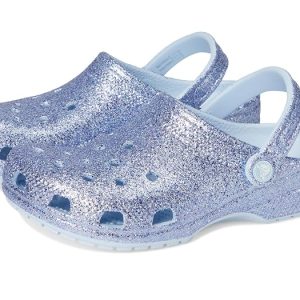 Crocs Kids Classic Glitter Clogs (Little Kid/Big Kid)