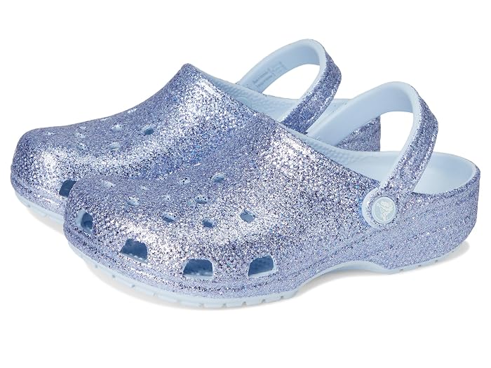Crocs Kids Classic Glitter Clogs (Little Kid/Big Kid)