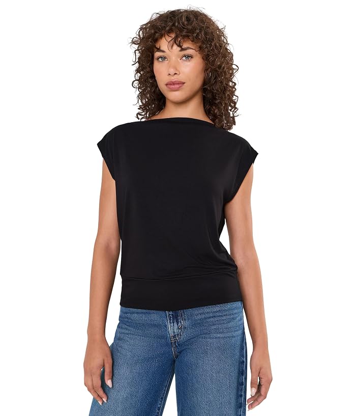 Michael Stars Ines On-Off Shoulder Banded Top