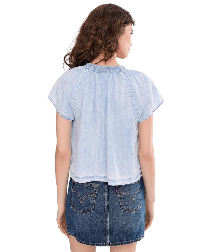 Splendid Meadow Indigo Blouse - Image 4